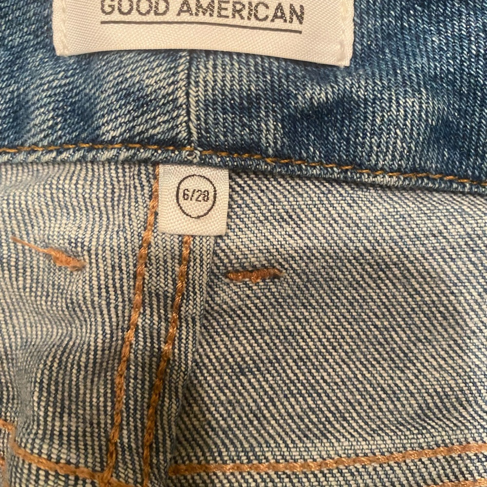 Good American high rise jeans